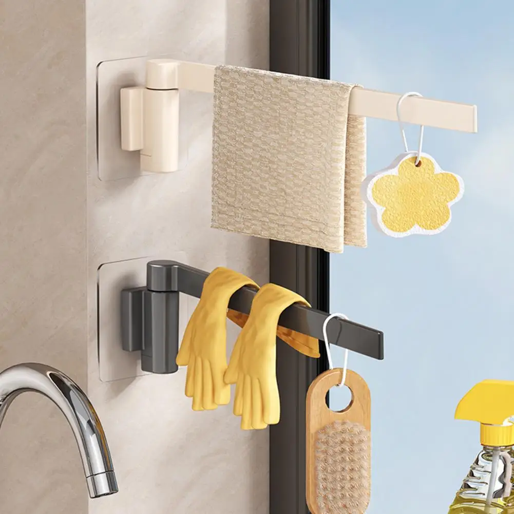 

Space-saving Kitchen Organizer 360-degree Rotating Kitchen Hanging Rack Wall-mounted Organizer for Vertical Storage of for Small