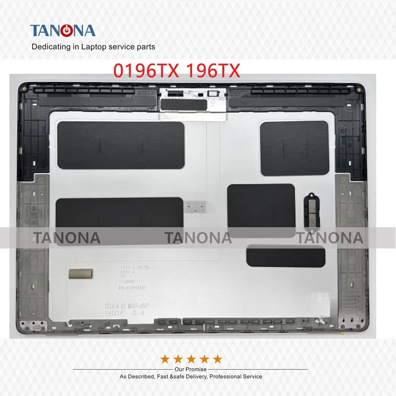 SS New 0196TX 196TX For Dell Pro 14 Plus FHD LCD Top Cover Back Case Rear Lid
