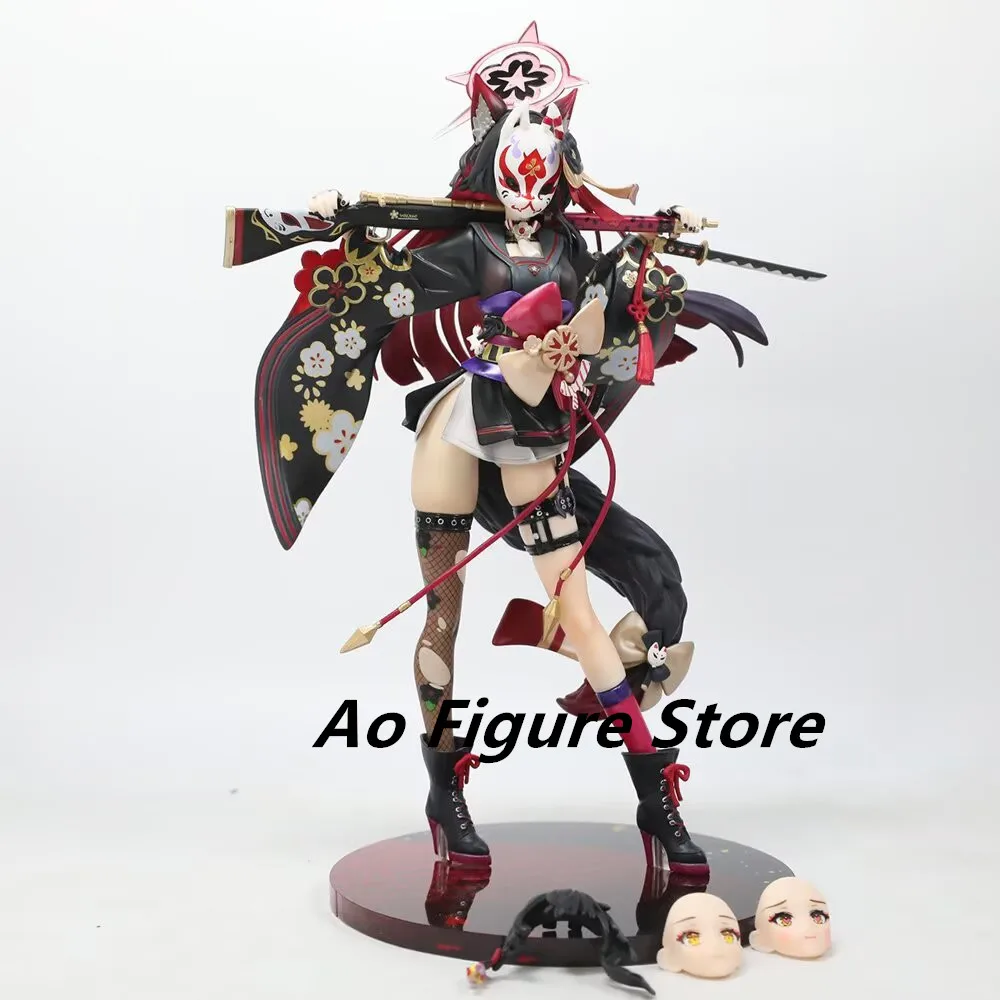 

Синий архив Wakamo, стоячее положение, игра, фигурка девушки, модель статуи, коллекция для мальчиков, украшение для рабочего стола, орнамент, игрушки, подарки