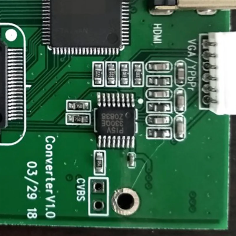 AHD41 4-In-1 HD Video Signal Convertor Board AHD TVI CVI CVBS Signal to HDMI-Compatible VGA CVBS Signal Convertor Board