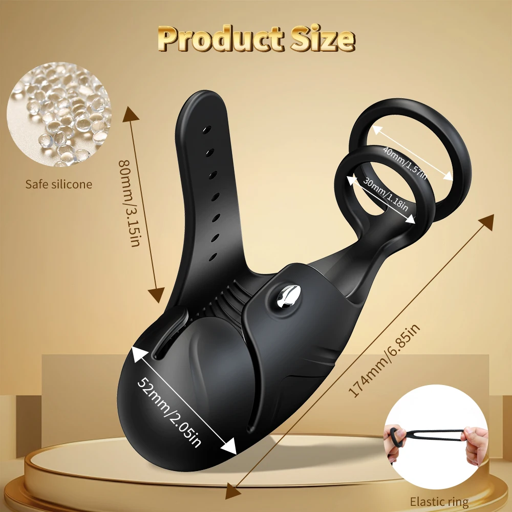 Men Penis Trainer Masturbators For Men Penis Ring Delay Ejaculation Stimulate Glans Vibrating Massager Sex Toys For Men