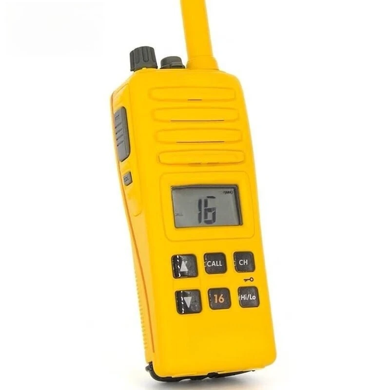 Handheld Marine VHF Radio 1600E Lifeboat Transceiver GMDSS Two-Way Maritime Communication Device