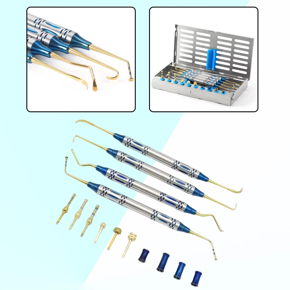 

Dental Implant Sinus Lift Surgical Kit with Drills And Stoppers - Advanced Tools for Sinus Lifting Elevation