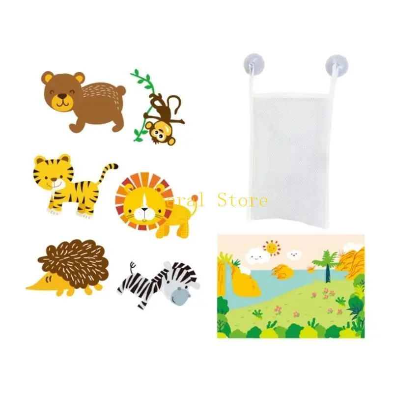 E7ce zwevend bad water speelgoed baby bad speelgoed dier cognitief speelgoed cadeau voor kinderen