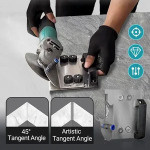 حامل طاحونة زاوية للبلاط ، أداة شطب لقطع حجر السيراميك ، قطع شطبة 45 درجة أعلى 8 مبيعات قطع أرضية 45 درجة - رقم 6