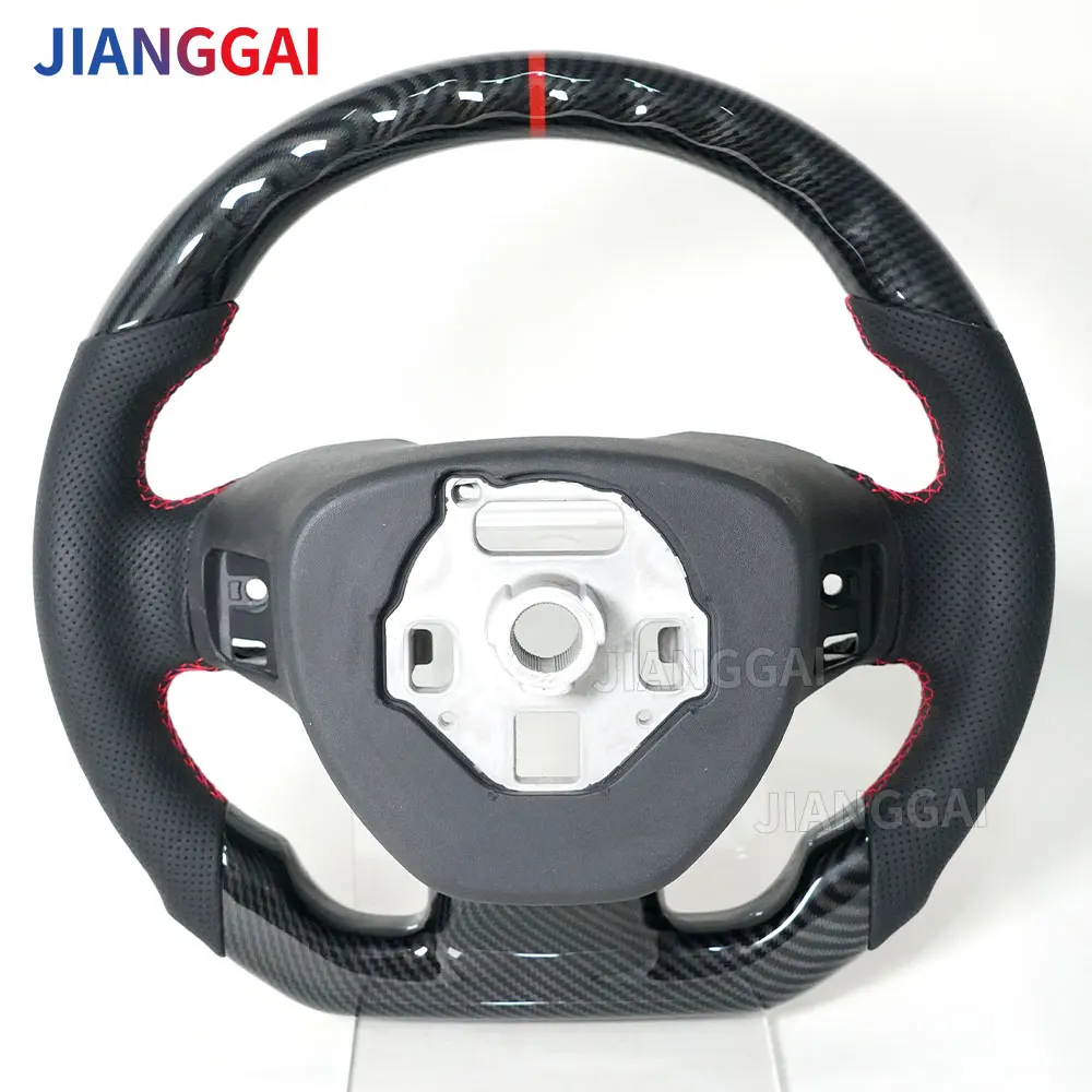 Carro Hydro Print Volante de fibra de carbono, apto para Chevrolet Corvette C7, 2014, 2015, 2016, 2017, 2018, Racing Sport