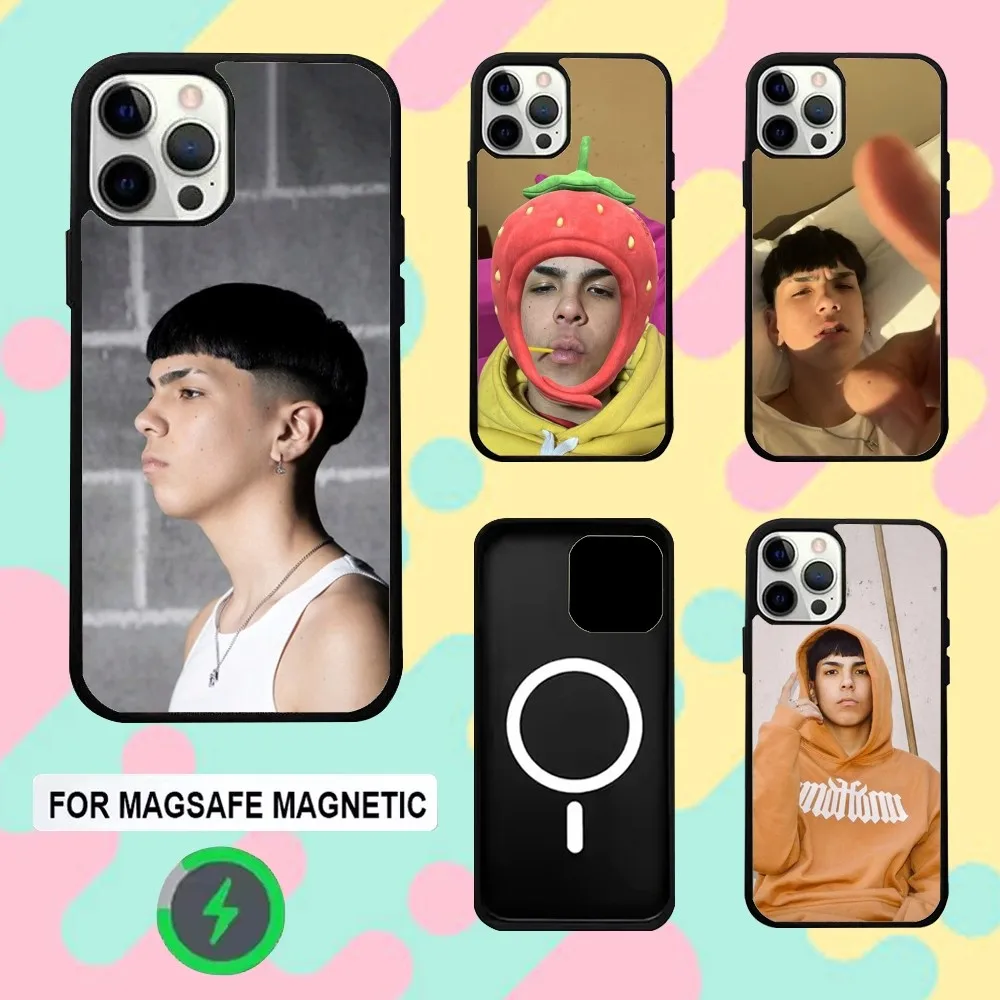 

M-Milo j Singer Phone Case For iPhone 16e,16,15,14,13,12,11,Plus,Pro,Max,Mini Magsafe Magnetic Wireless Charging