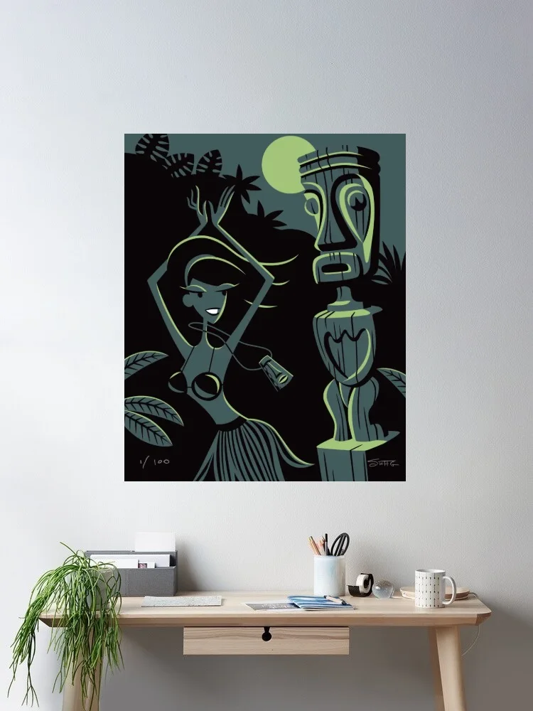 Josh Shag The Enchantress Canvas POSTER ,Home Decor Wall art painting