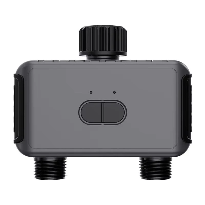 Smart Watering Timer Dual Zone, Waterproof Garden Irrigation Controller