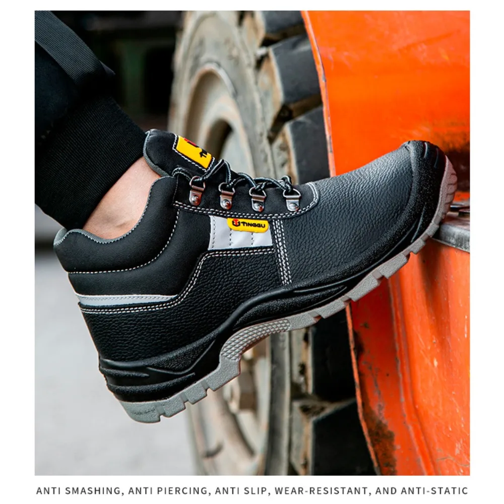 Anti Static Labor Protection ShoesAnti Smashing Anti Slip Construction Site LaborProtection WorkShoesSafety Shoes Wear-resistant