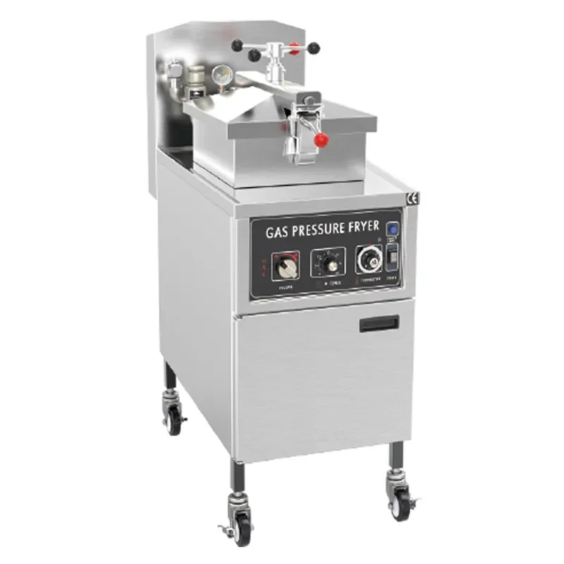 

220v Electric Gas Fryer Pressure Chicken Steak Stove Commercial Electric Fryer Chicken Legs And Wings Machine Stall