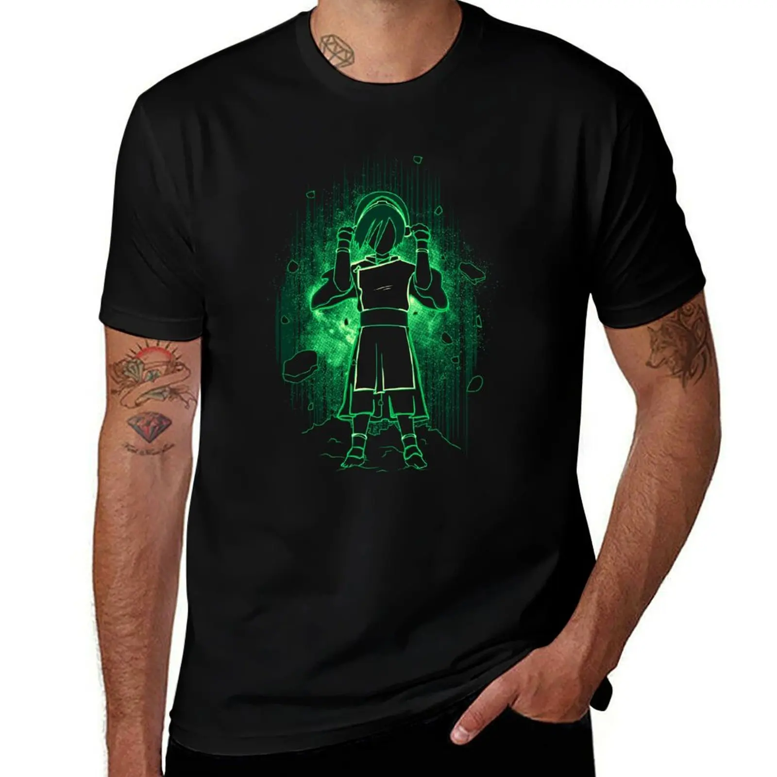 

Shadow of the Earthbender T-Shirt cotton t shirt man essential t shirt man t shirts graphic T-Shirt