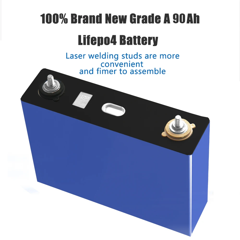 1 pz LiitoKala 3.2v 90Ah 105h LifePo4 batteria ad alto scarico per fai da te 12V 24V Inverter solare veicolo elettrico c oach golf cart