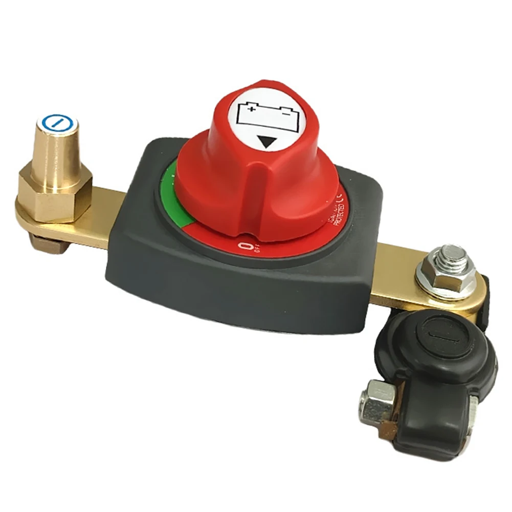 Battery Disconnect Switch Car Battery Small Head 11-13mm Negative Pole Extension Power-off Switch Battery Modification Accessory