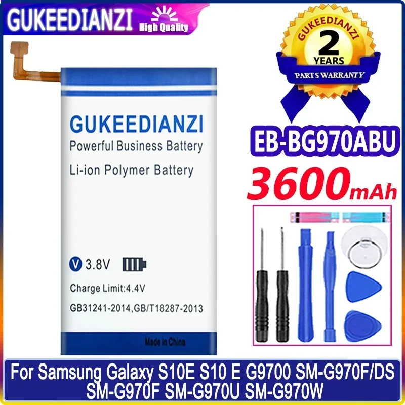 GUKEEDIANZI Battery EB-BG970ABU 3600mAh For Samsung Galaxy S10E S10 E G9700 SM-G970F/DS SM-G970F SM-G970U SM-G970W Batteries