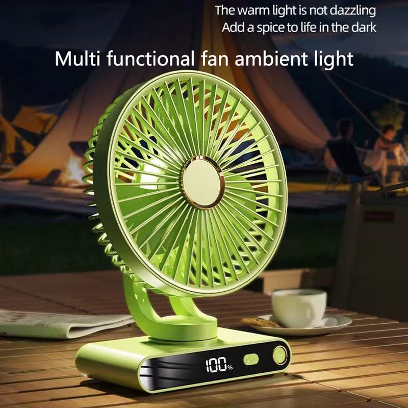 2026 Fresh Air Fan Light, Home Suburban Night Air Fan Light, Ceiling Fan Desktop Multifunctional Fan Light image 4