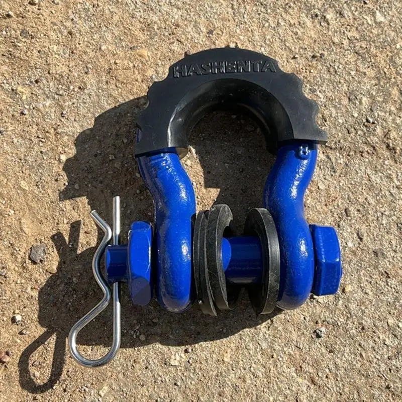 2Pcs D-Ring Shackle 5/8