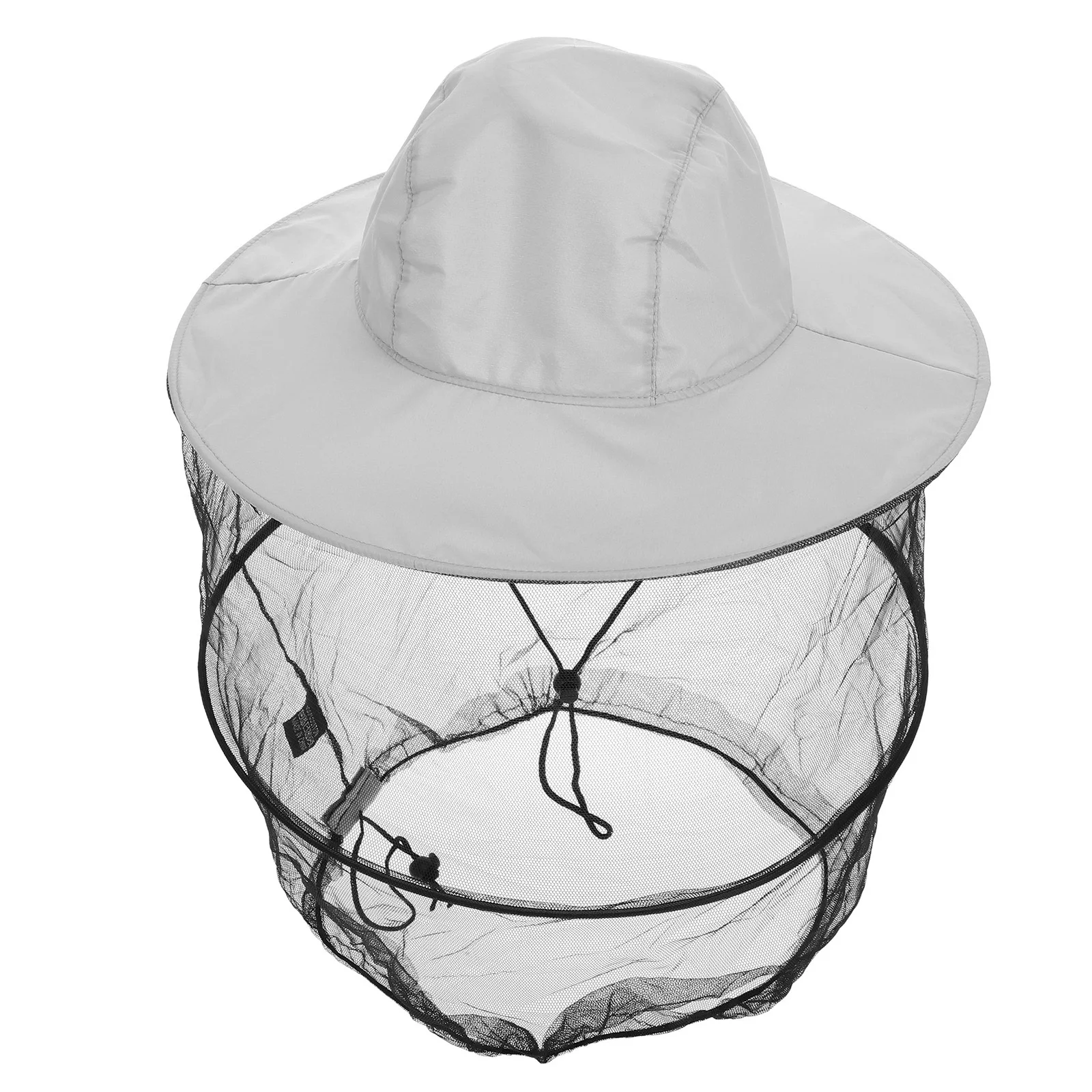

1pc Anti-Mosquito Wide Brim Hat Foldable Net Hood For Beekeeping Fishing Outdoor Protection Breathable Insect Veil Cap Gear
