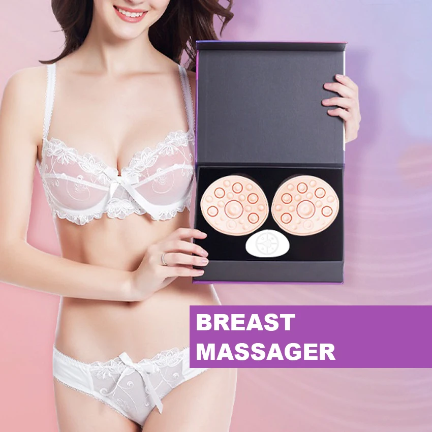 Anti-Chest Sagging Device Relieve Breasts  Chest Enlargement Electric Breast Massage Bra Enhancer Massager ge Therapy Tool