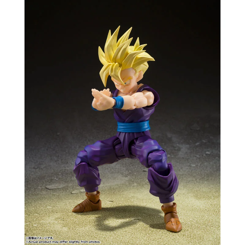 BANDAI-S.H.Figuarts Super Saisuperb Son Gohan The Kokor Who Surpassed Goku Dragon Ball Z Anime Model Toys, Original, En Stock, 100%