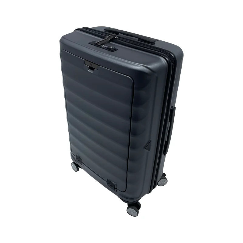 Hand Luggage With Cup Holder Suitcase  Bag  USB Port  Aluminum Mobile Business 