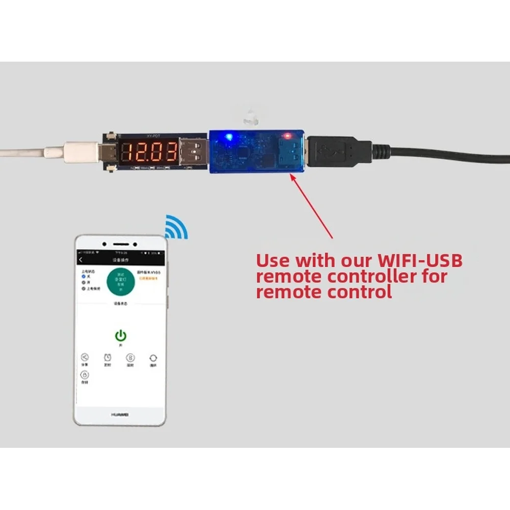 PD Trigger Device for USB-C Charging Evaluation Supporting Full PD Negotiation and Real-Time Parameter Monitoring on LCD Screen