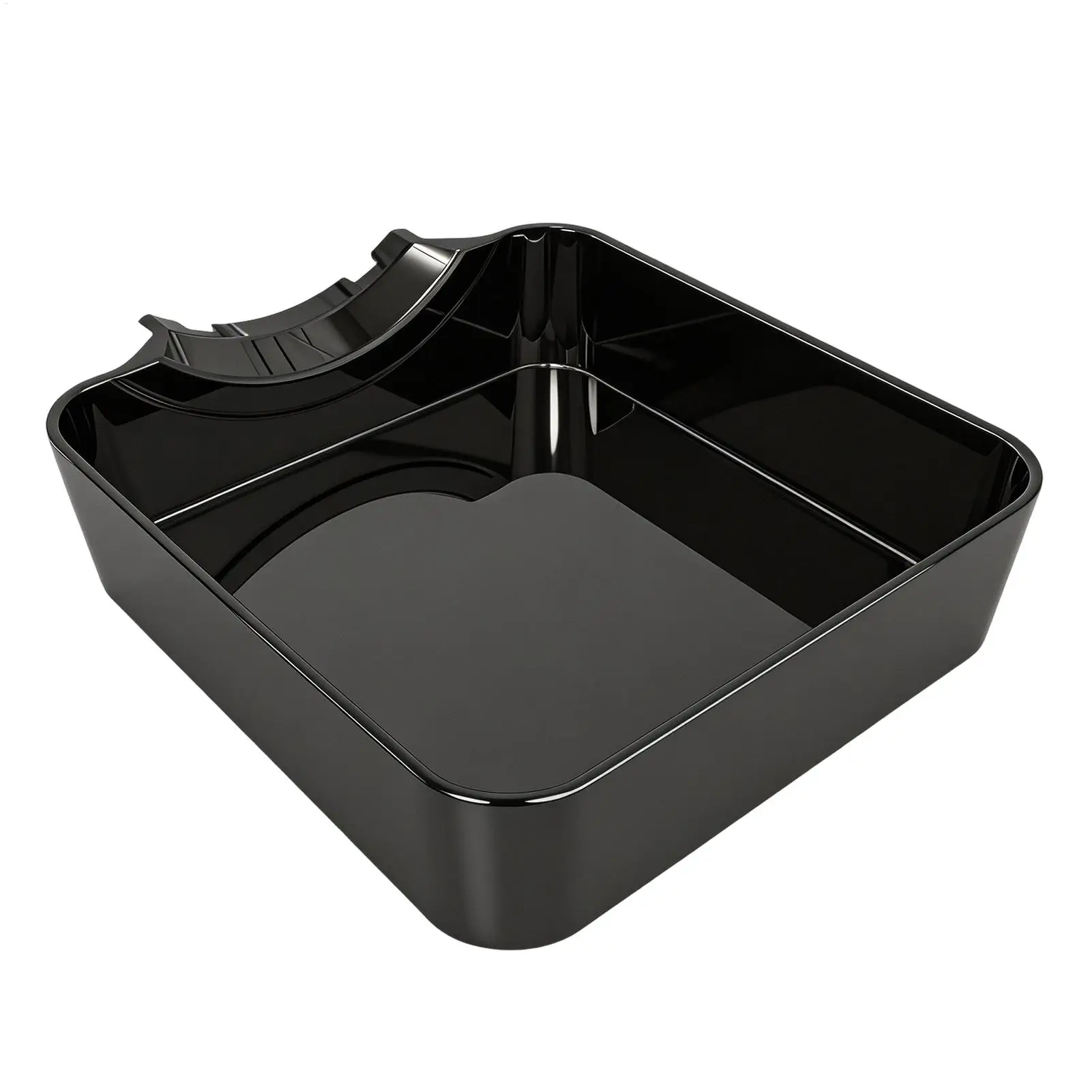 Washing Machine Drain Pan Front Load Leak Proof Tray Reusable Lint Filter Funnel Hidded Drain ABS Odor Proof Floor Protector