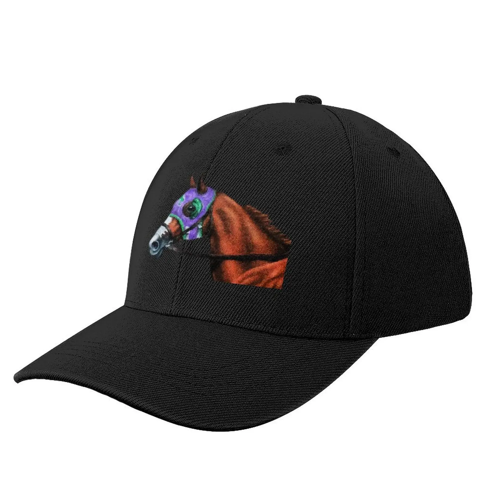 California Chrome racehorse Baseball Cap Snap Back Hat Horse Hat Women's Golf Clothing Men's