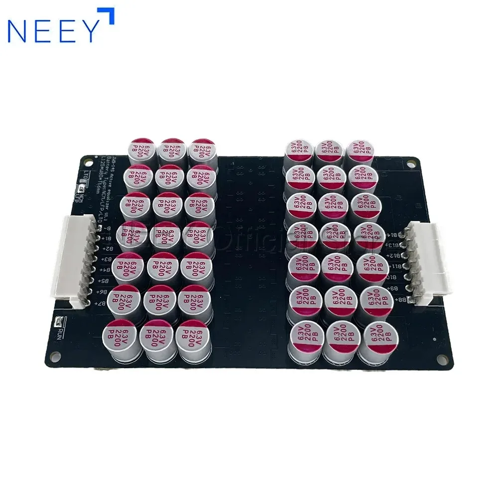 Neey balanceador ativo 5a 4S 12S 13s 14s 15s 16s lifepo4/li-ion/lto bateria capacitor de energia equalizador de lítio