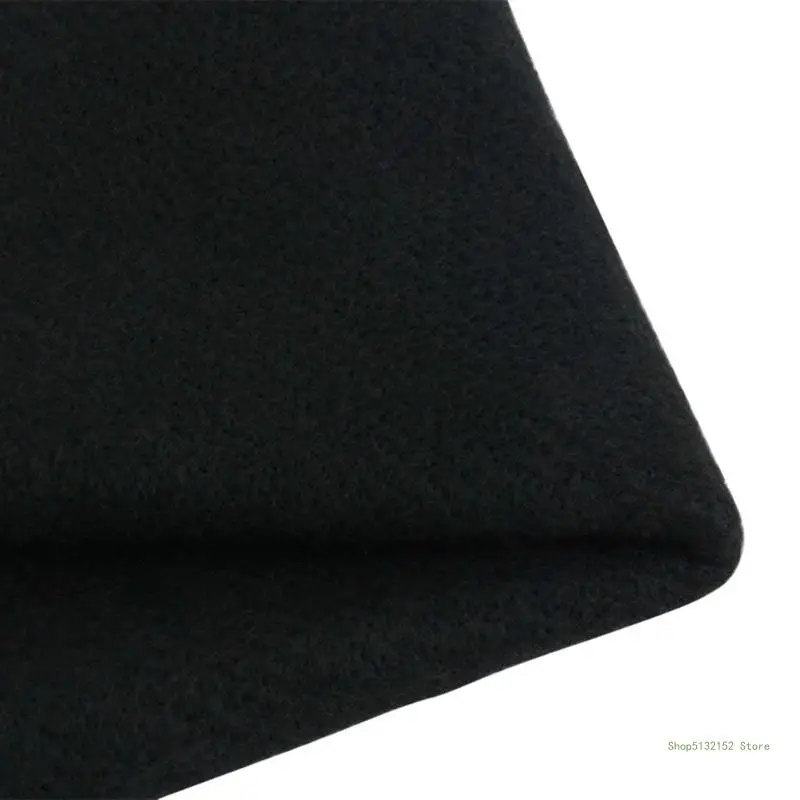 QX2E Welding Blanket Fireproof Heat Resistant Flame Retardant Carbon Felt for Welder Torch Shield Plumbing Heat Sink Slag