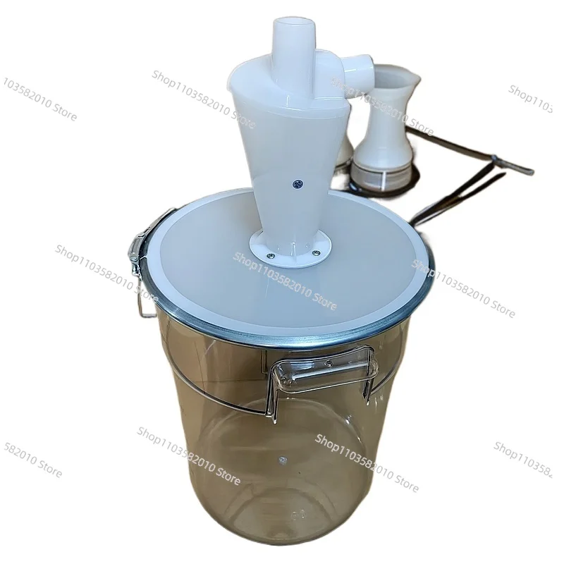 Small Cyclone Dust Collector Transparent Sealed Bucket Woodworking Cyclone Dust Collector Cyclone Separator
