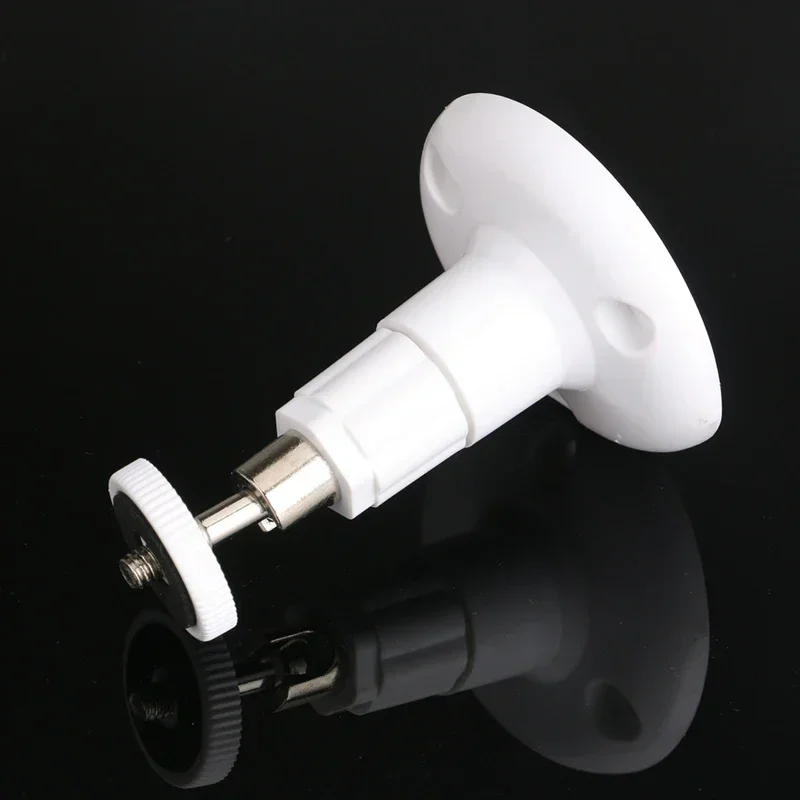 Suporte de parede para câmera, rotação de 360 graus, plástico estável, interior e exterior