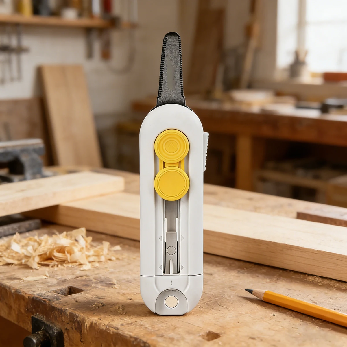 Box Cutter Mini Magnetic Box Cutter Box Cutter Safety Lock For Opening Packages Cartons Box Opener Razor Perfect For Home Use ﻿
