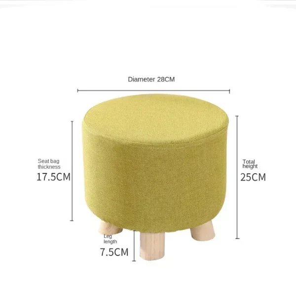 Toy Snack Thickened Plastic Small Chair Car Finishing Storage Stool