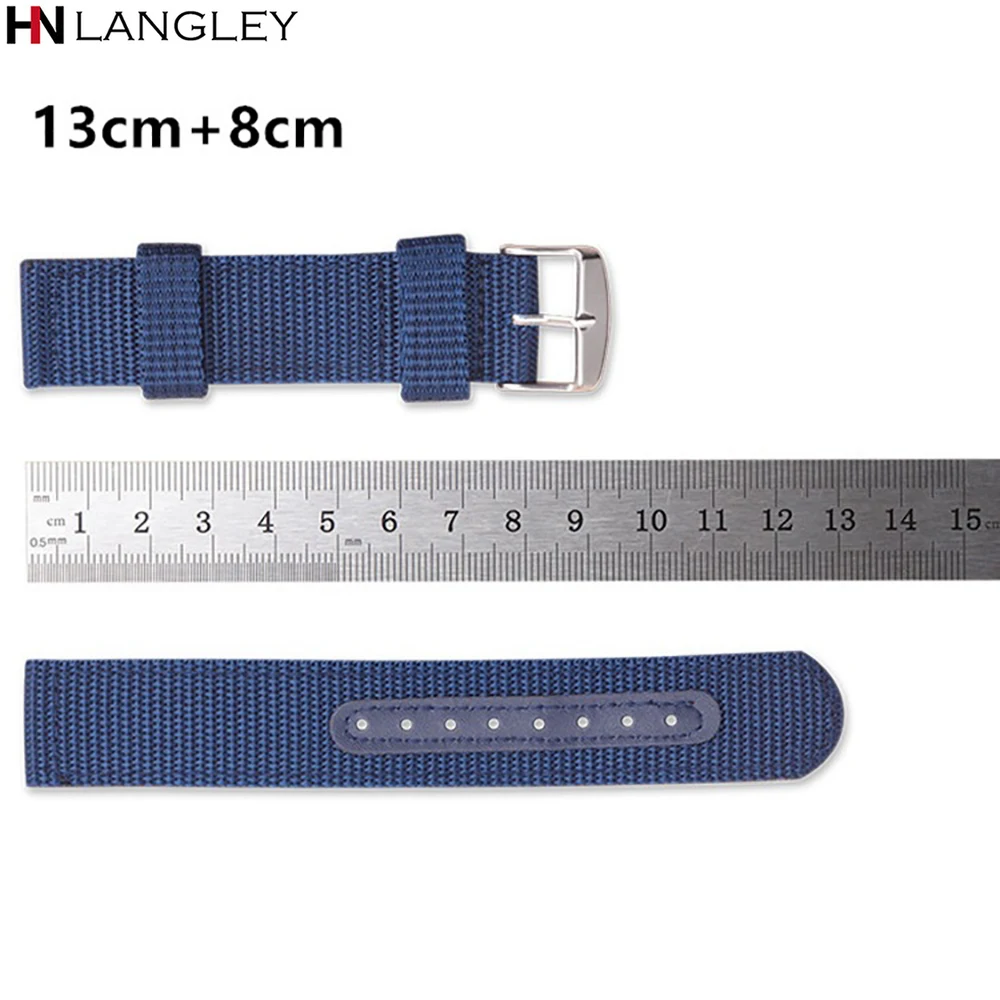 18/20/22/24mm Nylon Watch Strap Canvas Quick Release Band for Huawei Gt2 Military Universal Sport Watch Band for Samsung Gear S3