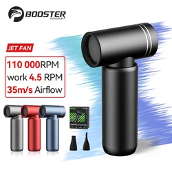 Booster Mini Turbo Fan Jet Strong Portable Air Blower 110000RPM Electric Turbo Blower Fan Air Duster Cleaner Car Cleaning