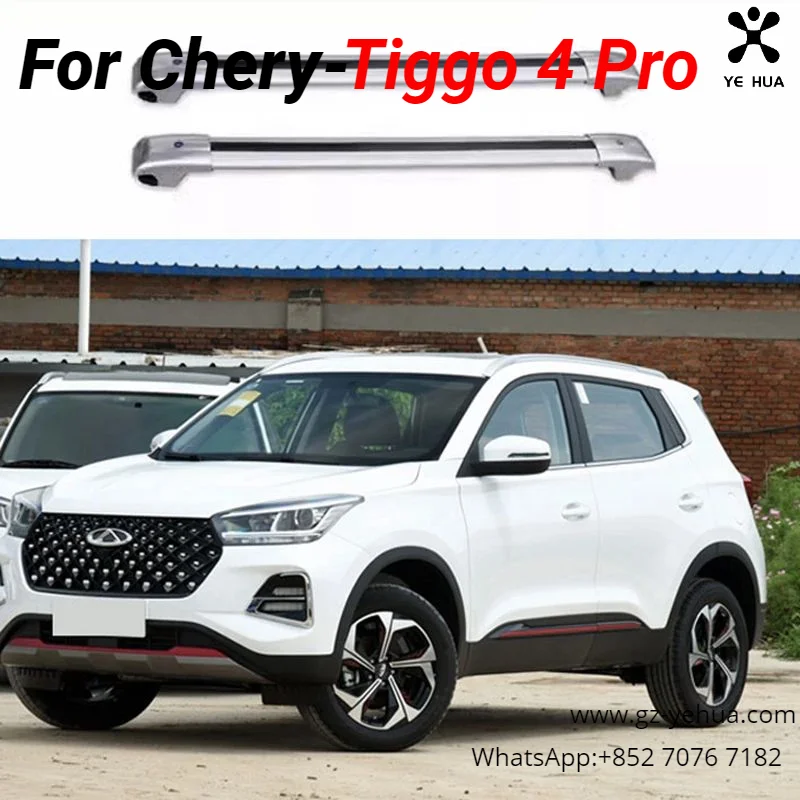 For Chery Tiggo 4 Pro 2020 2023 Luggage Rack Crossbar Roof Luggage Rack Modified Automobiles Parts Accesorios Para Auto Tools