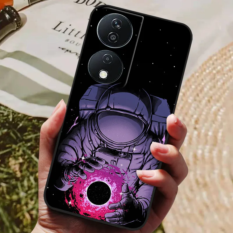 For Honor X7b Case Luxury Phone Silicon Back Cover For Honor X7b HonorX7b Cases CLK-LX1 CLK-LX2 CLK-LX3 Protective Shell Capas