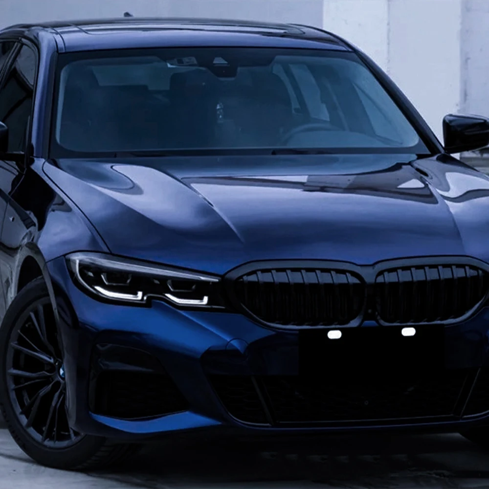 

Автомобильная наклейка с танзанитом, синий металлик, пленка для упаковки автомобиля, наклейка для домашних животных, без пузырьков, автомобильные наклейки, автомобильные аксессуары, внешний интерьер