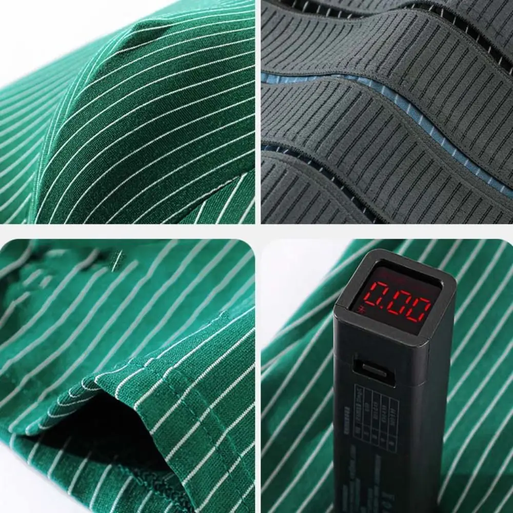 

4 шт. дышащие мужские трусы в полоску на плоской подошве, большие размеры, спортивные боксеры со средней талией, шорты, трусы, мужское нижнее белье, подарки