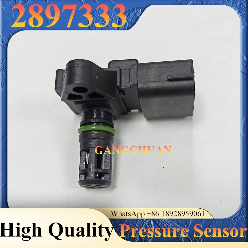 Los accesorios de excavadora son adecuados para el interruptor del sensor de presión de aire PC200-8 2897333 piezas nuevas de alta calidad