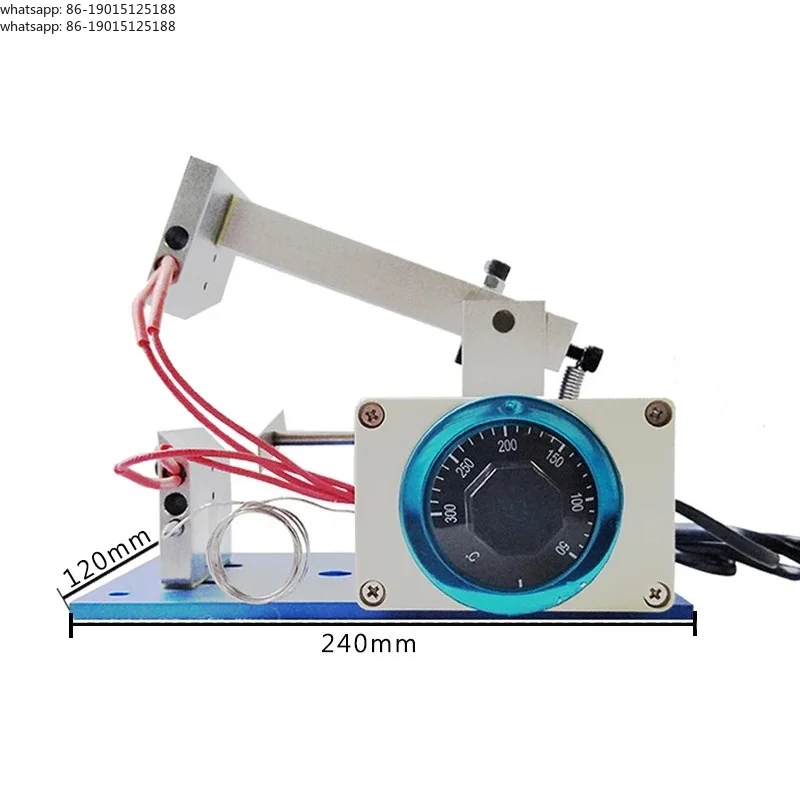 220V Electric Heating Wire Stripping Machine 0-300 ° C Temperature -adjustment Headphone Cable Peler Stripper 1-100mm