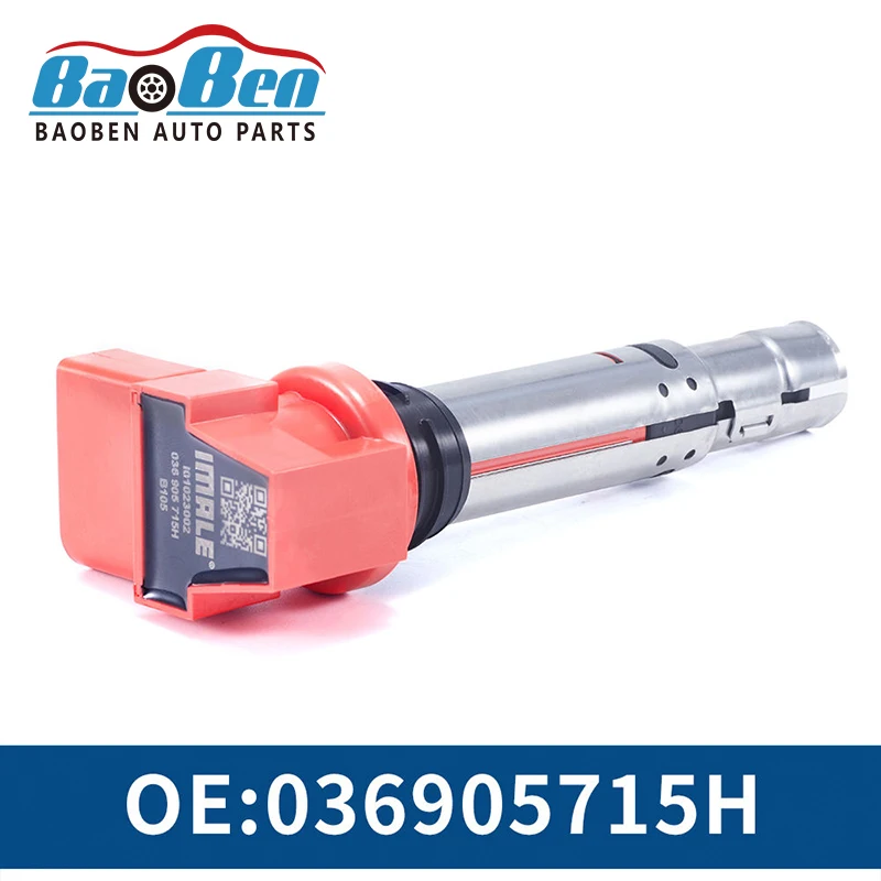 Baoben Auto engine parts original general ignition coil vw EA111 1.4 1.4T 1.6 036905715H 036905715F 036905715F 036905715E