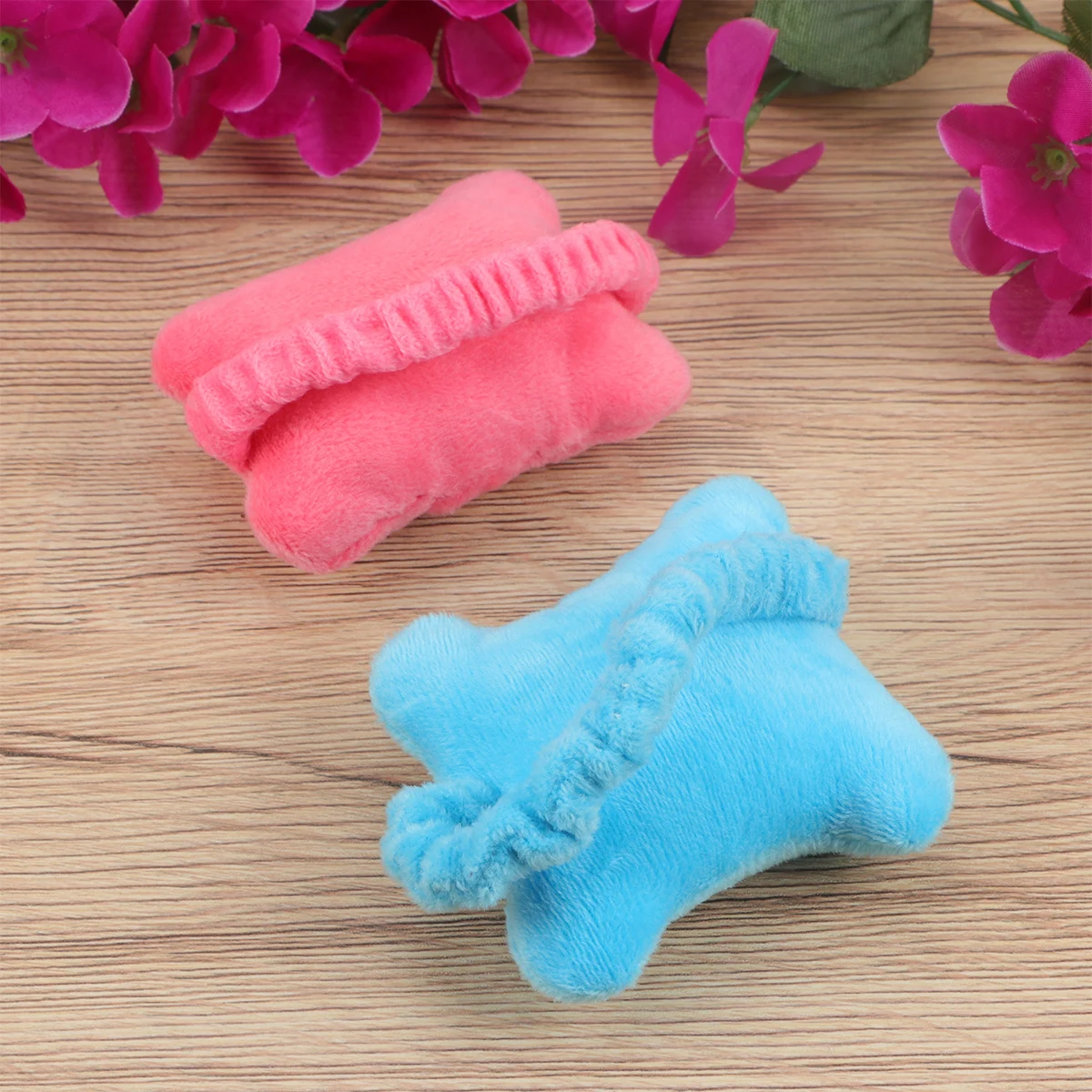 

2 Pcs Mouse Wrist Guard Hair Pad Moveable Hand Pillow Support Wristband Multifunction