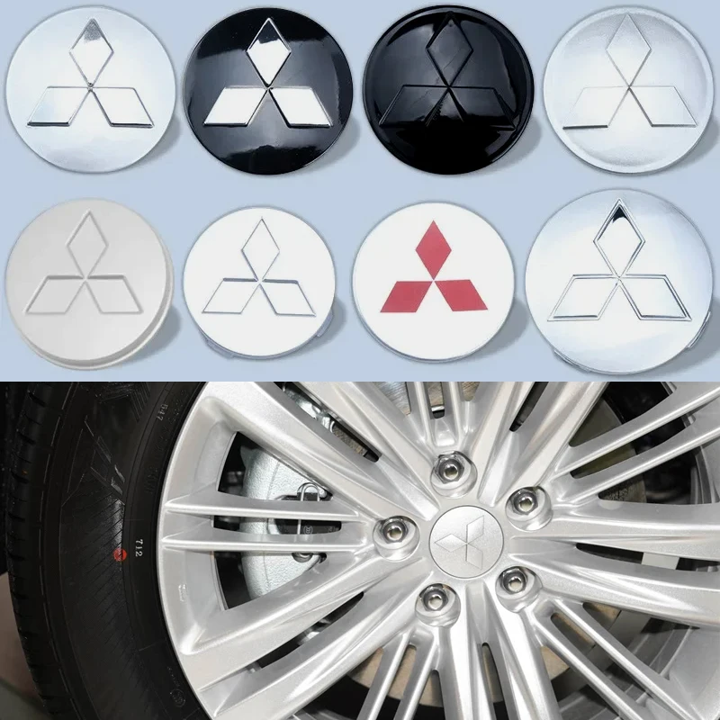 

for Mitsubishi Lancer ASX Outlander EVO Montero Mirage L200 Eclipse Cordia 50/54/58/60/81mm Car Wheel Center Hub Caps Covers