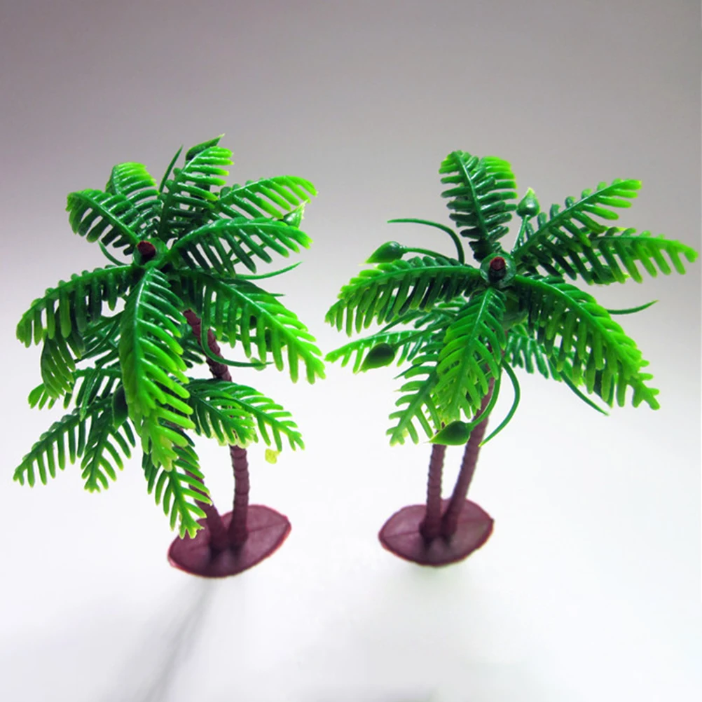 

Cake Picks Coconut Tree Topper Decorations Birthday Party Favors Cupcake Toppers