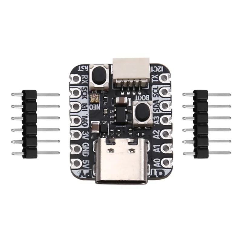 BTLIFE-4900 QT Py RP2040 Microcontrolador USB Tipo C Microcontrolador Compacto Para Python & Circuitpython