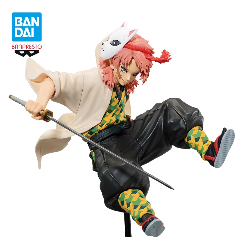 In Stock Original BANDAI Banpresto Demon Slayer VIBRATION STARS Sabito PVC Anime Figure Action Figures Model Toys