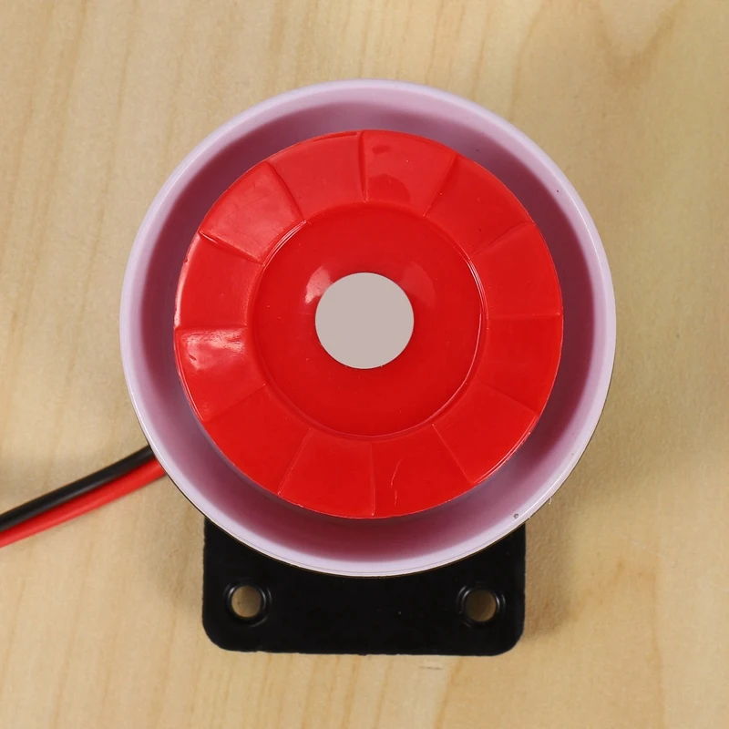 Top Deals 4X Wired Mini Siren For Home Security Alarm System Horn Siren 120DB 12V