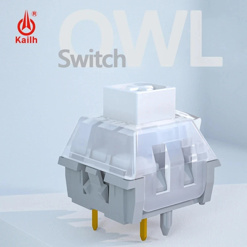 

Kailh Box Owl White Switch Mechanical Keyboard V2 Clicky Tactile Switch Waterproof and Dustproof Cherry MX RGB SMD 5Pin